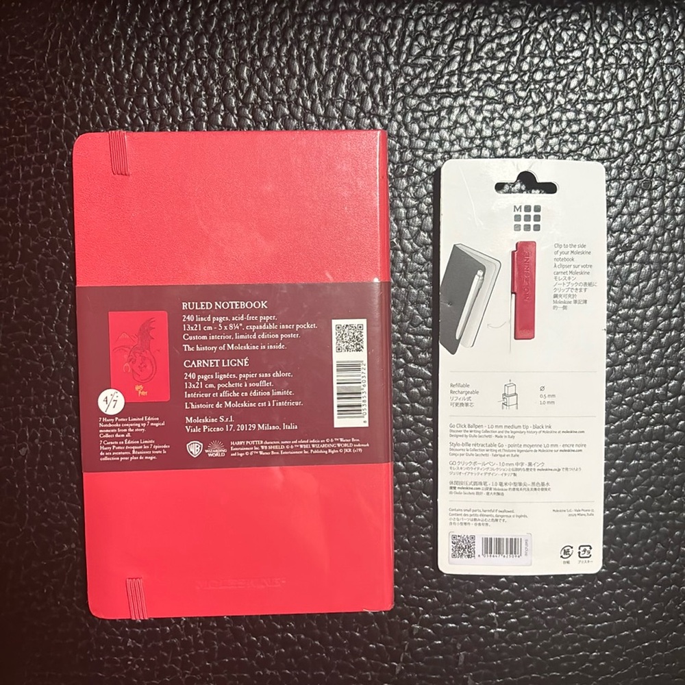Moleskine Harry Potter notebook and pen. - Picture 2 of 2
